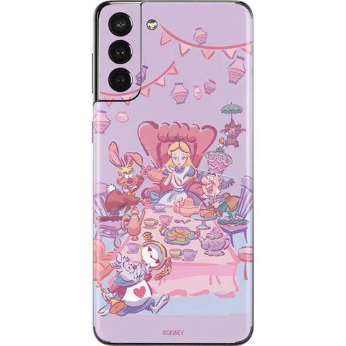 Disney Alice in Wonderland (animated) Mad Tea Party Galaxy S21 Plus 5G Skin